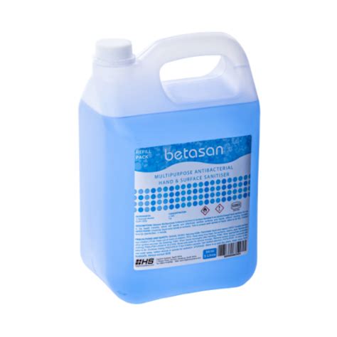 2 X 5 Liter Betasan Liquid Hand Sanitiser Hsc Bul 001 J And G Holdings