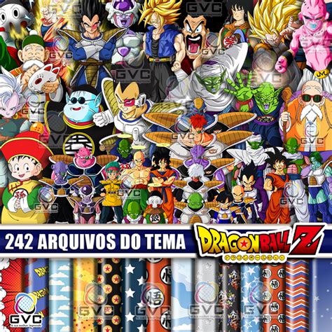 Kit Digital Dragon Ball Z Elo Produtos Especiais