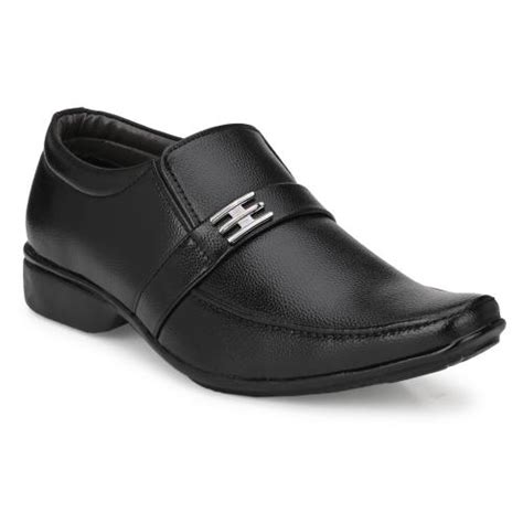 Buy Lee Peeter Formal Shoes For Men Black Online At Best Prices In India Jiomart