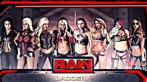 Wwe K Woman Ladder Contender Raw Youtube