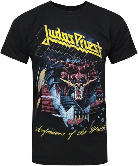 Judas Priest Defenders Of The Faith Men S T Shirt Amazon Co Uk Clothing