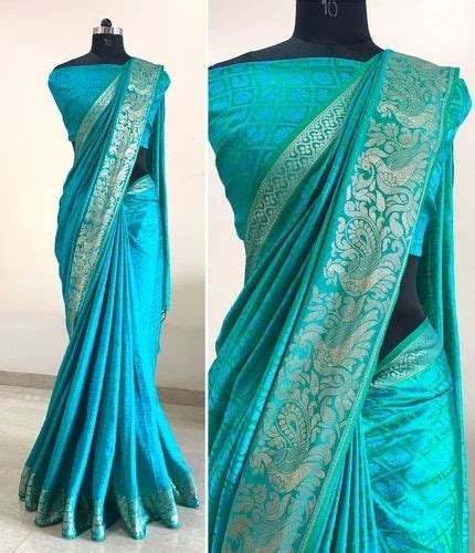 Beautiful Sana Silk Jacquard Work Saree Blouse For Function Wear At Rs