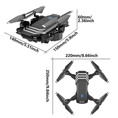 Квадрокоптер - LSRC LS11 (складной, WiFi FPV камера, 6-осевой гироскоп ...
