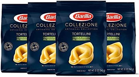 Barilla Collezione Cheese Spinach Tortellini Pasta Oz Bag Pack