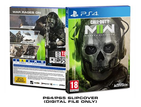 Call Of Duty Modern Warfare Ii Custom Ps4ps5 Slipcover Etsy