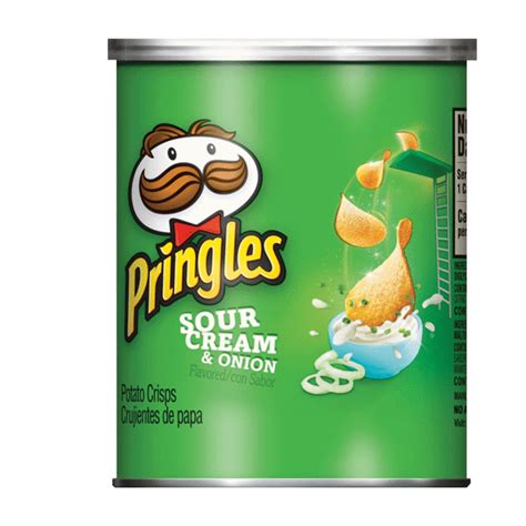 Pringles Sour Cream And Onion Can 141oz Ptl One