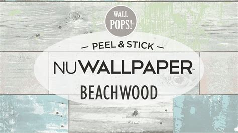 Beachwood Peel And Stick Nuwallpaper Youtube