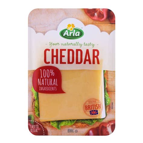 Purchase Arla Cheddar Cheese Slices 150g Online At Special Price In