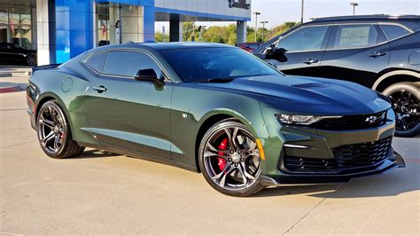 2020 Rally Green Camaro SS 1LE