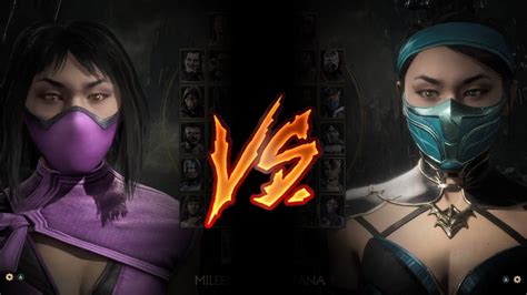 Mortal Kombat 11 Mileena Vs Kitana VERY HARD YouTube