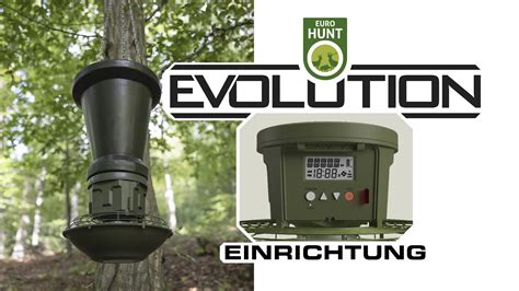 Der EUROHUNT Futterautomat Evolution Aufbau Inbetriebnahme YouTube