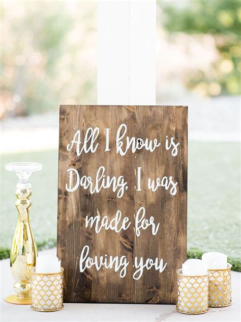 46 Wedding Sign Quotes You Ll Want To Put On Display