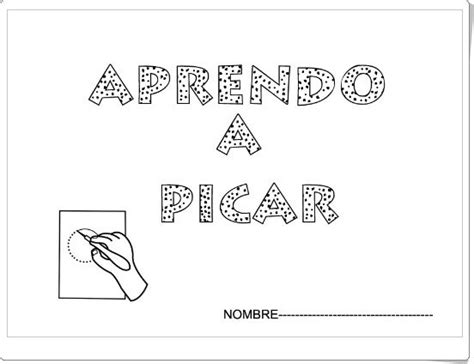 Recursos Educativos De Educaci N Infantil Aprendo A Picar