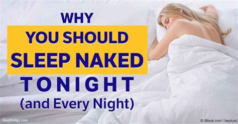 Interesting Facts About Sleeping Naked Healthy Lifestyle