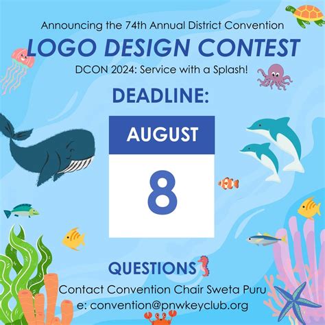 DCON 2024 Logo Design Contest – PNW Key Club