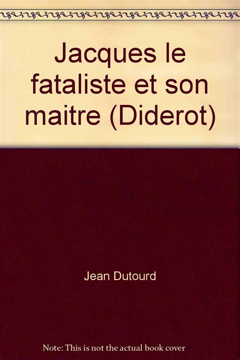 Amazon Fr Jacques Le Fataliste Et Son Maitre Diderot Livres