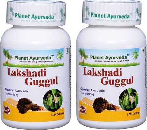 Planet Ayurvda Lakshadi Guggul Herbal Tablets 100