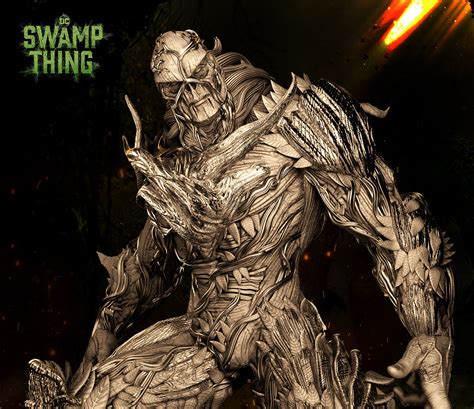 Swamp Thing D Printing Model Stl