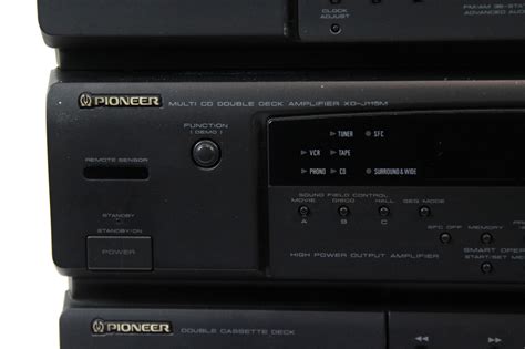 Pioneer Xd J115m Stereoanlage Hifi Cd Wechsler 6 Fach Kassettendeck F J210 Tuner Ebay