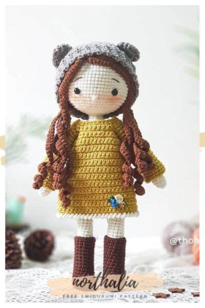 Amigurumi Autumn Doll Free Crochet Pattern