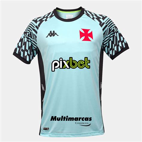 Camisa Vasco Treino Goleiro Kappa Masculina Stadium