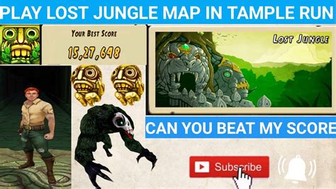 Day Temple Run Lost Jungle Map Playing Youtube