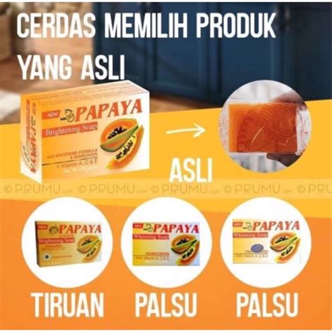 Jual Rdl Sabun Papaya 135gr Sabun Papaya Whitening Soap Shopee