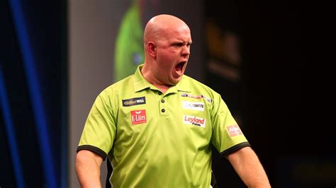 Pdc World Darts Championship Michael Van Gerwen Beats Robert Thornton