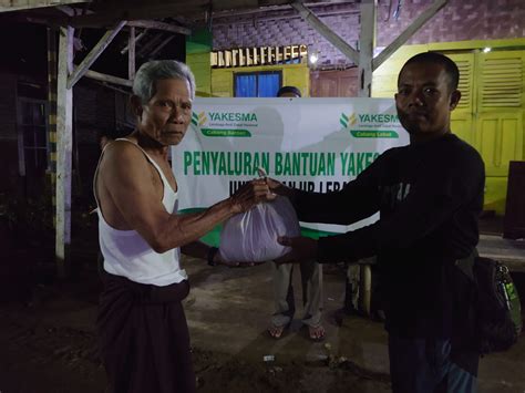 Yakesma Cepat Tanggap Salurkan Bantuan Untuk Korban Banjir Lebak