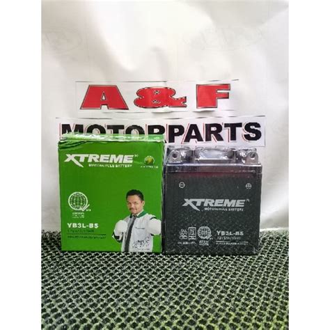 Xtreme Battery Motorcycle L L L L L L L Shopee Philippines