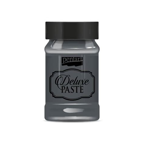 Pasta Deluxe Antracyt Antharacit 100ml Pentart 138342 Sklepik