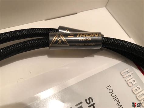 Shunyata PYTHON Zitron 1M XLR Value 1500 Photo 2020846 UK Audio Mart