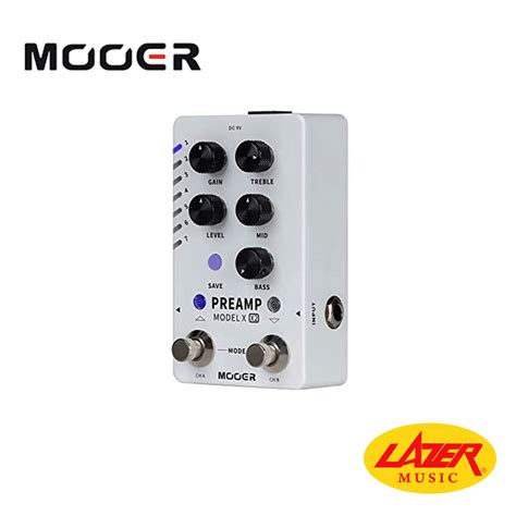 Mooer Preamp Model X X2 Digital Preamp Modeler