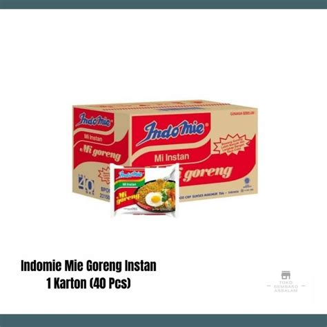 Jual Indomie Mie Goreng 1 Karton Indomie Mie Goreng 1 Dus Indomie