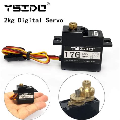 Ysido Micro Mini Servo Y Gm G Engrenage En M Tal Kg Couple Num