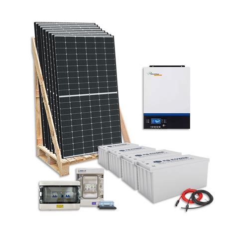 Kit Solaire W Autonome Vm Iii Kw V Batterie Wh Ap