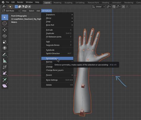 Rigging How To Mirror Entire Armature Blender Stack Exchange