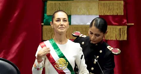 Claudia Sheinbaum asume como nueva presidenta de México habló de