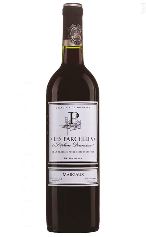 Achat Vin Les Parcelles N2 Rouge Famille Bouey Margaux Direct