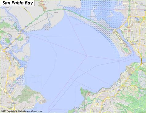 San Pablo Bay Map