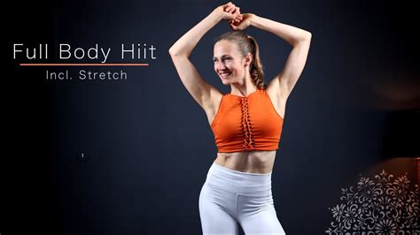 30 Min Full Body Hiit Intensives Ganzkörper Workout mit Warm Up