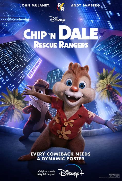 ‘Chip ‘n Dale: Rescue Rangers’ New Movie Posters Released - Disney Plus Informer