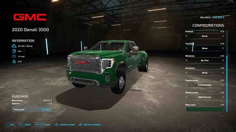 2020 Gmc Denali V1 0 0 0 Fs25 Fs22 Mod