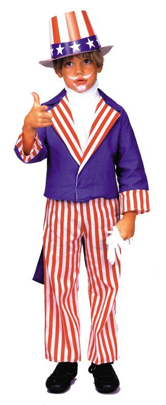 Child Uncle Sam Costume Uncle Sam Costume Kids Costumes Boy Costumes