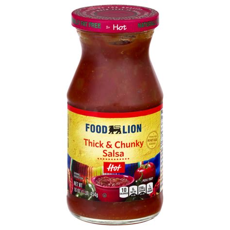 Save On Food Lion Salsa Thick Chunky Hot Order Online Delivery Food