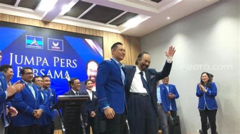 Balas Pujian Surya Paloh Sebut Ahy Cocok Jadi Cawapres Anies Demokrat