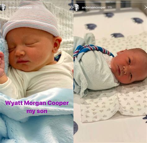 Anderson Cooper Announces Birth Of His Son With Adorable Pics!! - Perez ...