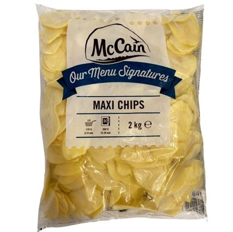 Batata Maxi Chips Mccain Pacote De Kg