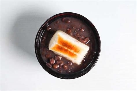 Zenzai Japanese Red Bean Soup With Toasted Mochi Sudachi Recipes