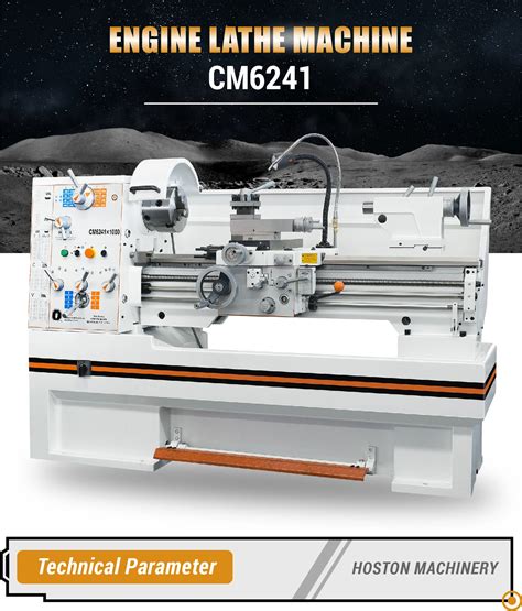 High Precision Manual Metal Lathe Machine Cm6241 With 1000mm Center